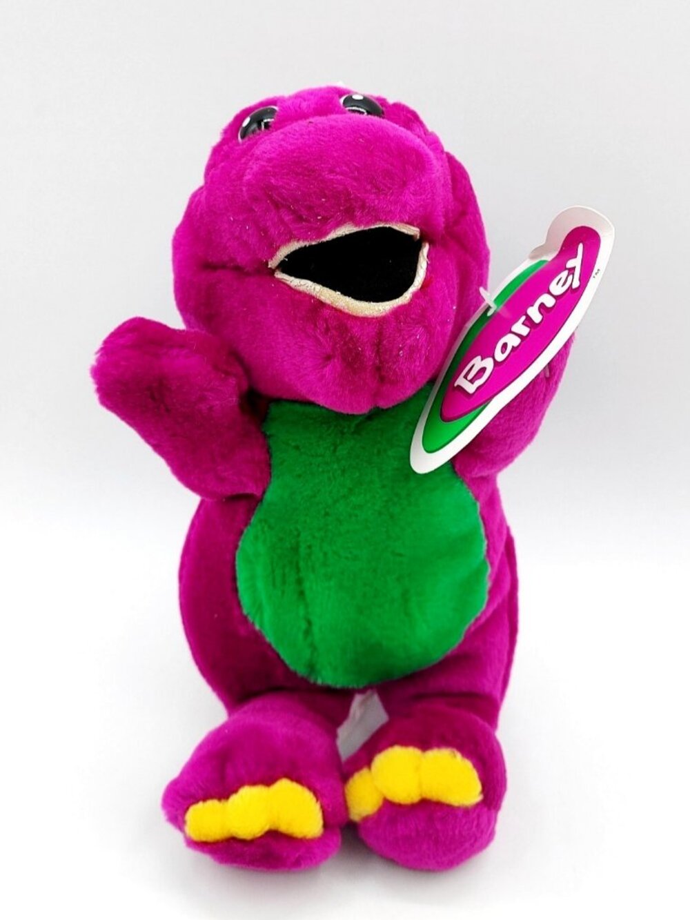 Barney Dinosaur Plush Lyons Golden Bear Co 1996 Stuffed Animal  9” Vintage NEW